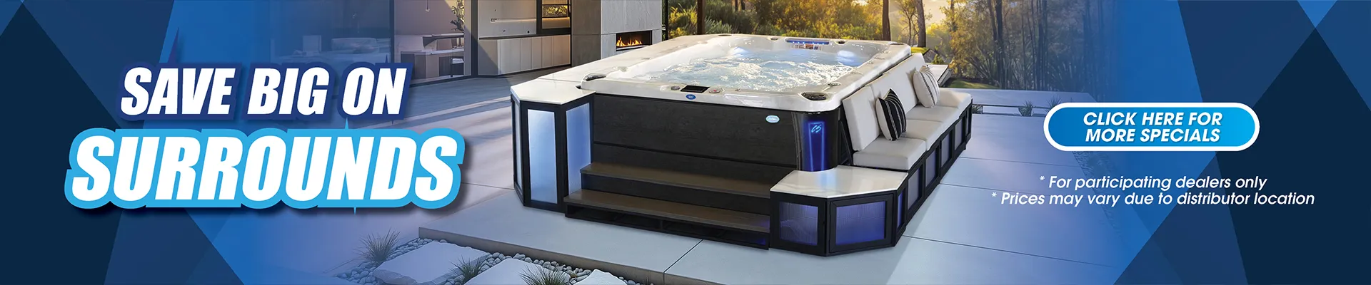Calspas hot tub being used in a family setting - Paloalto